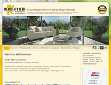 Tablet Screenshot of fenster-baer.de